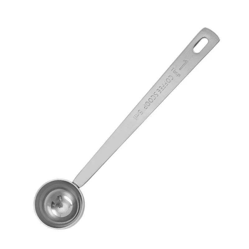 15/30ml Stainless Steel Measuring Spoon Powder Pressing Spoon Coffee Spoon with Scale Household Seasoning Spoon Measuring Spoon