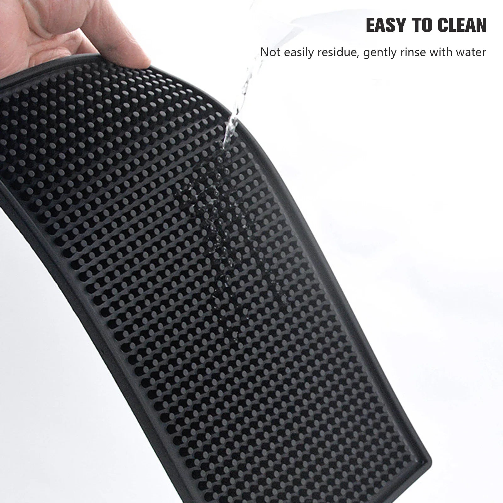 Tapete de barra de goma antideslizante de PVC, tapetes de café, tapete para tazas, impermeable, resistente al calor, para encimera de cafetera para accesorios de barra de casa