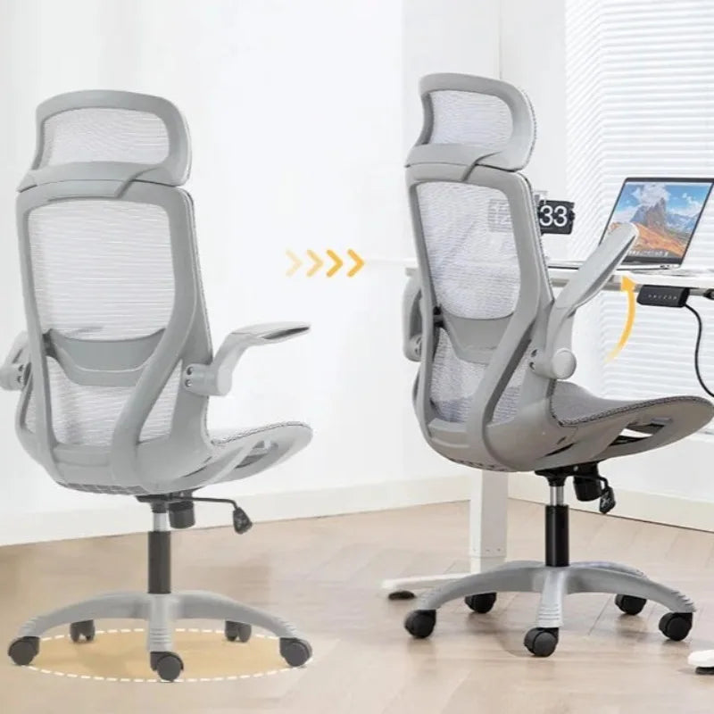 Silla de estudio, silla de oficina ergonómica, reposabrazos ajustable, dormitorio de estudiantes, respaldo para dormitorio, Sedie Da Ufficio, suministros de oficina para el hogar