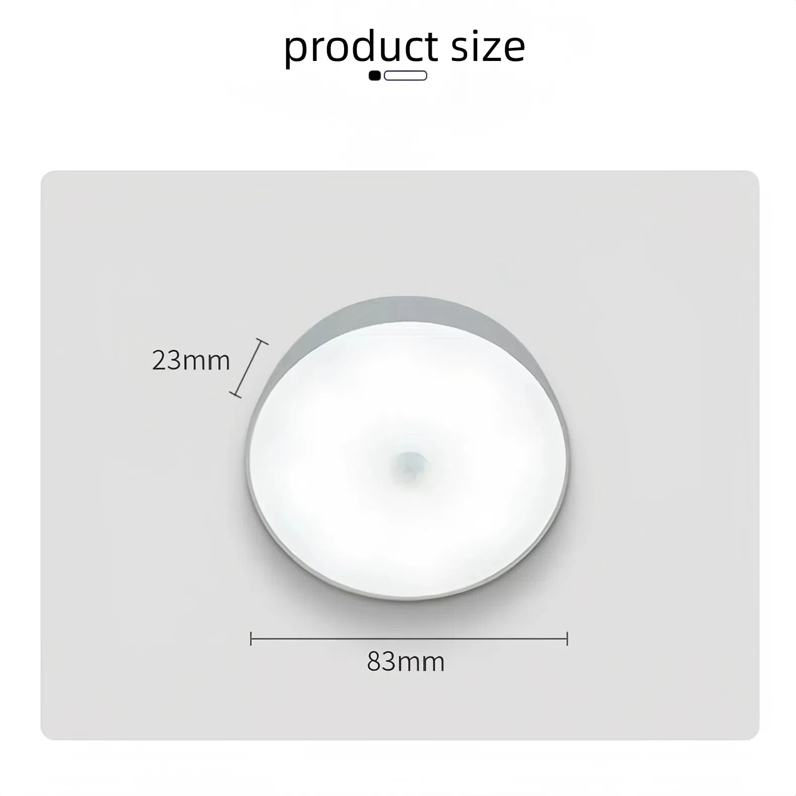5pcs Wireless LED Night Light Motion Sensor Lamp USB NightLights for Bedroom Kitchen Stair Hallway Wardrobe Lighting Cupboard