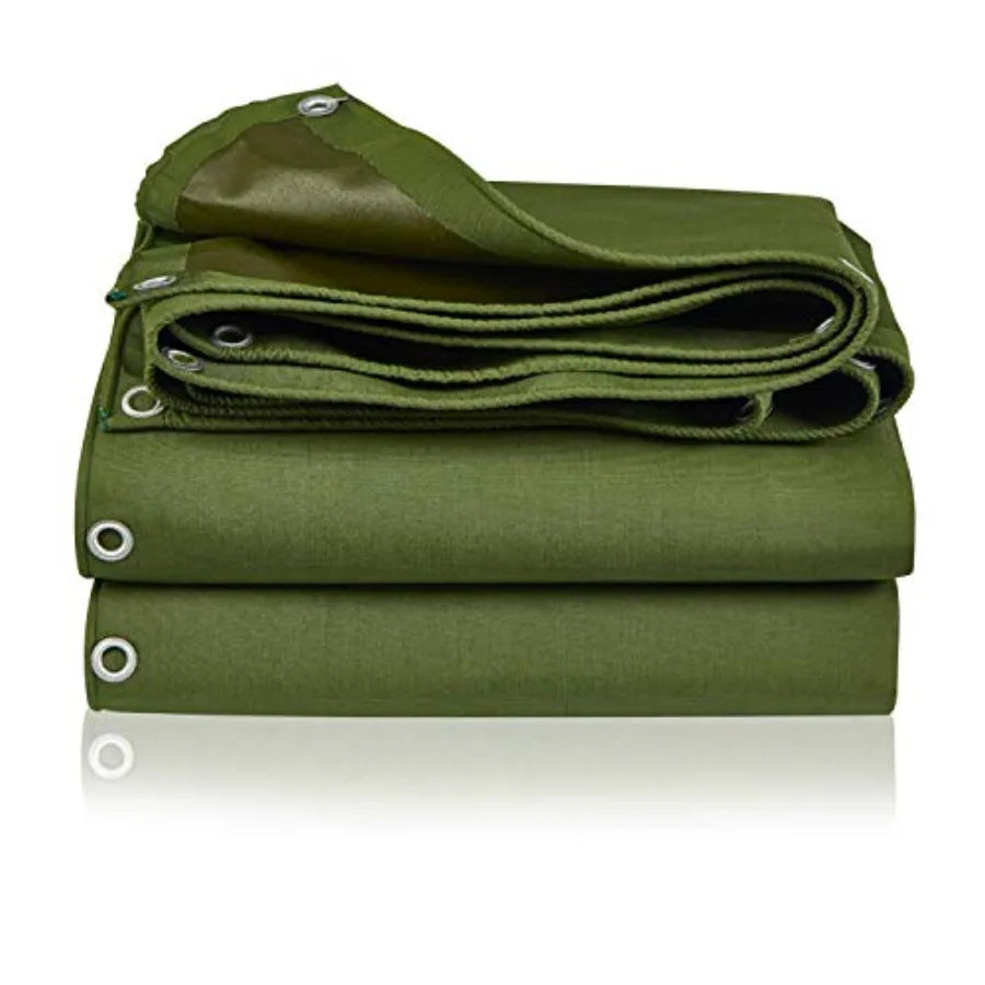 Lona Impermeable de Alta Resistencia para Exteriores, Camiones, Resistente al Agua, a los Rayos UV, Cubierta de Lona para Coche, Barco, Acampada, Leña