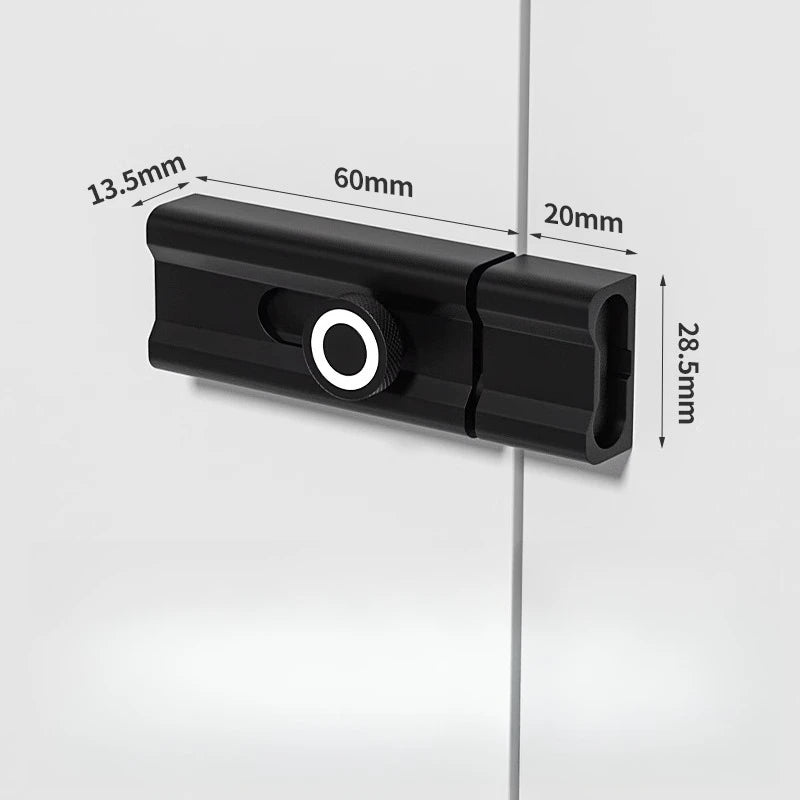 Anti-theft Old Door Lock Buckle Lock-adhesive Indoor Anti-locking Bolt No Punching Pins Latches Gate Hardware Home Improvement