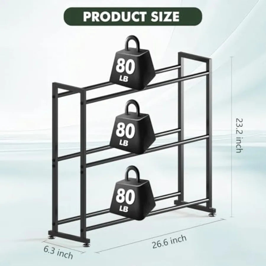 Estante de almacenamiento de filamento 3D de 3 niveles - Estante de filamento para impresora 3D de alta resistencia para 30 rollos Estante de metal para carretes de filamento PLA ABS TPU S