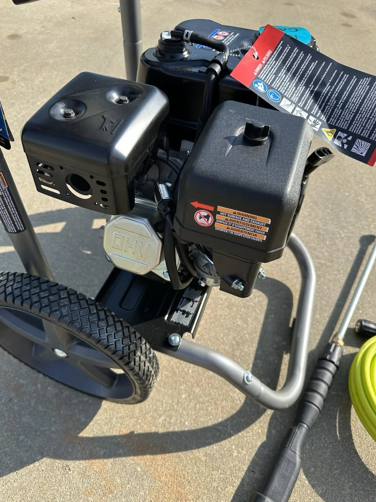 Hidrolavadora de gasolina RYOBI de 2900 psi - RY802925VNM