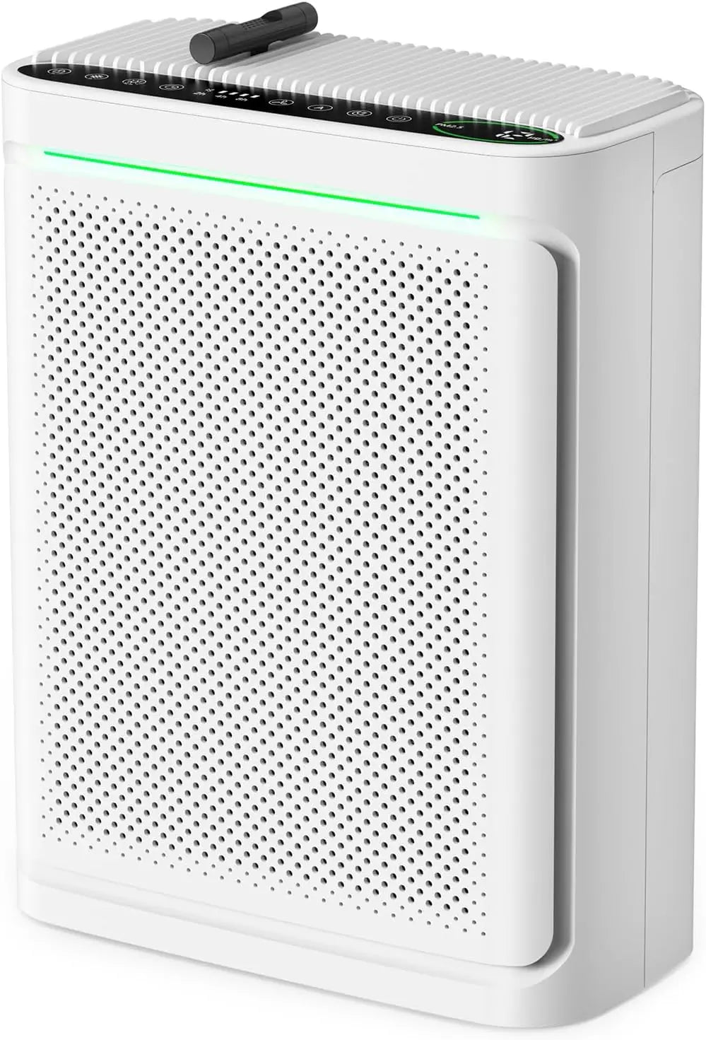 Purificador de aire doméstico con filtro HEPA H13, cubre 200 m², filtro lavable y aromaterapia para dormitorio