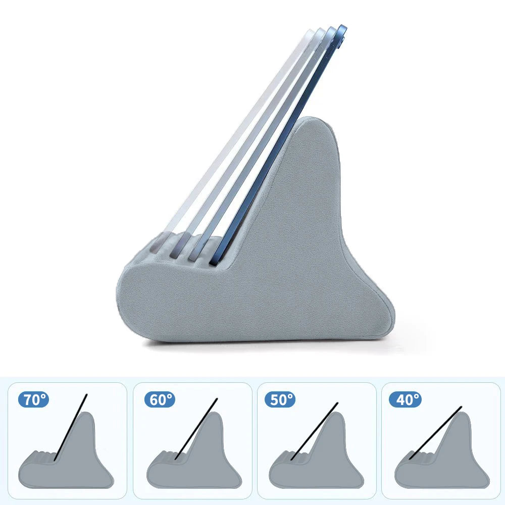 Tablet Pillow Bracket, Multi-Functional Phablet Support Bracket, Portable Multi-Angle Adjustable Electronic Book Reading Bracket