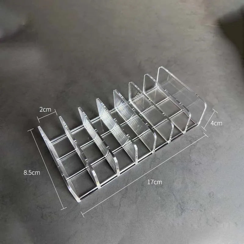 Organizador de DVD/CD, bandeja organizadora de paletas de sombras, estante de cosméticos, compartimento para herramientas de maquillaje, estante organizador de gafas de sol