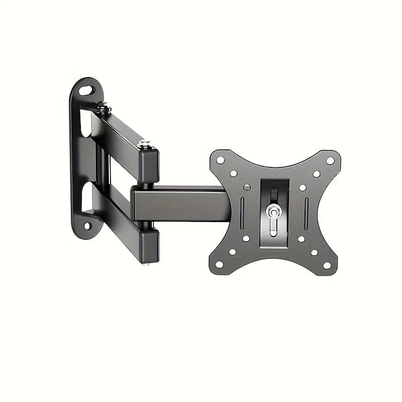 Soporte de pared para TV de movimiento completo con brazos articulados, giro, inclinación, extensión y rotación para la mayoría de televisores planos y curvos de 10 a 32 pulgadas