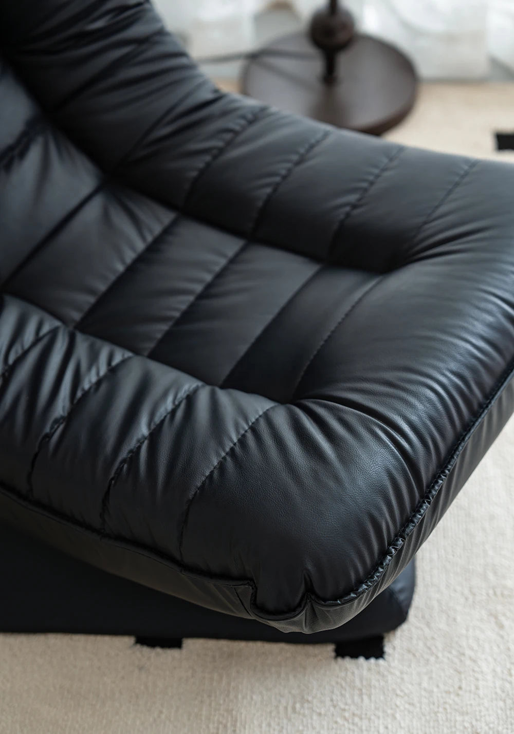 Sillón giratorio para adultos y niños - Asiento giratorio 360 grados - Sillón tipo banana acolchado