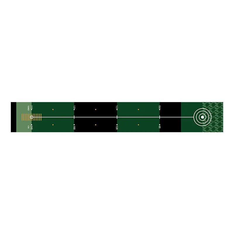 Tapete de golf para practicar putt en interiores y exteriores, alfombra de entrenamiento, almohadilla de calle de golf, lavable, antideslizante, 50x300cm JH1041