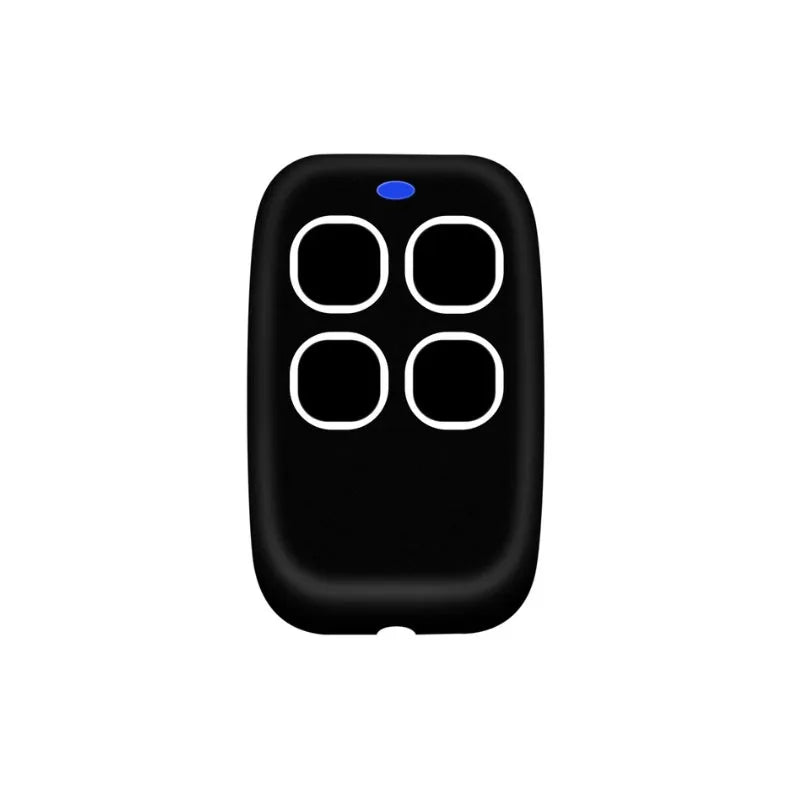 Duplicador de control remoto RF para puerta de garaje 433MHz Clonador de código para llavero de puerta Transmisor manual de comando de 4 botones impermeable