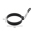 Anillo Profesional de Acero Inoxidable para Huevos Fritos, Molde Redondo Antiadherente para Panqueques