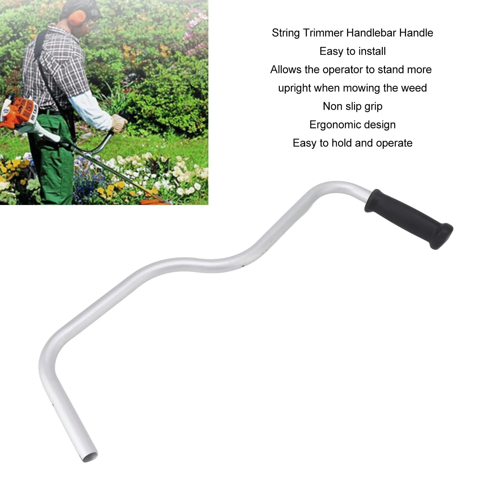 Accesorio de empuñadura de manillar ergonómico para desbrozadora FS 130 131 110 111 90 91 89 200