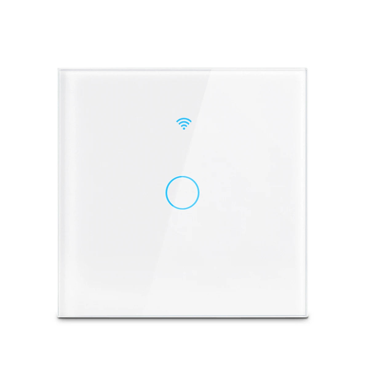 Work With Tuya WiFi Smart Switch Works With Alexa With/Without Neutral Wire Wireless RF433 Wall Touch Sensor Switch
