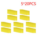 20-200PCS Pegatinas para moscas, atrapa insectos para plantas de exterior, trampa para moscas, trampas adhesivas de doble cara para insectos, trampa para mosquitos, tabla adhesiva