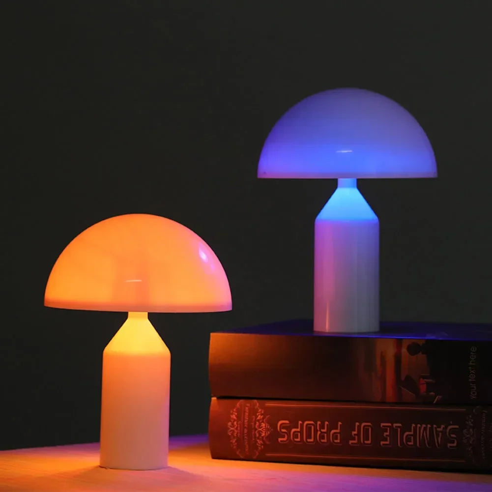 Mushroom Touch Led Table Light Dimming Stand Night Lighting For Home Bar Bedroom Bedside Wedding Decor Party LED Desk Lamps