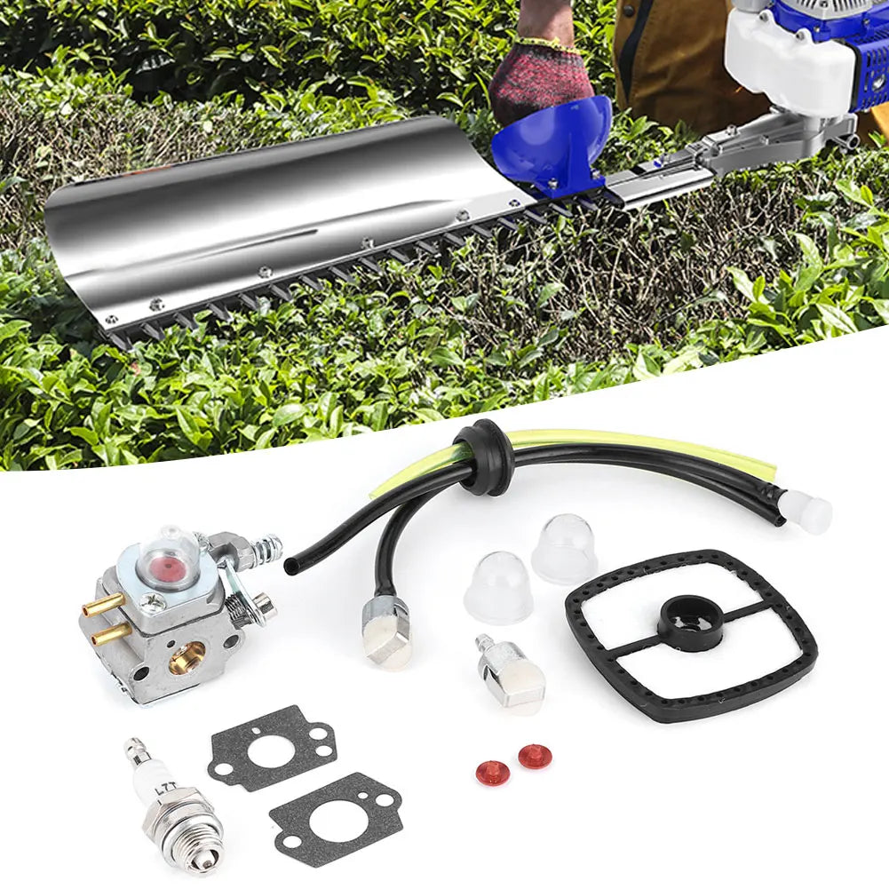 Carburador Kit de carburador Cortasetos Kit de accesorios de carburador de aluminio para Echo HC1500 12520005962 para Zama C1U‑ K51