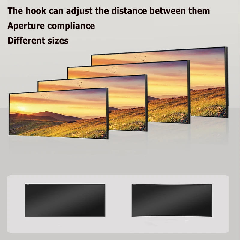 Soporte de pared inclinable para TV LED LCD, reforzado, para TV de 14''-42'', soporta hasta 40kg, VESA 200*200