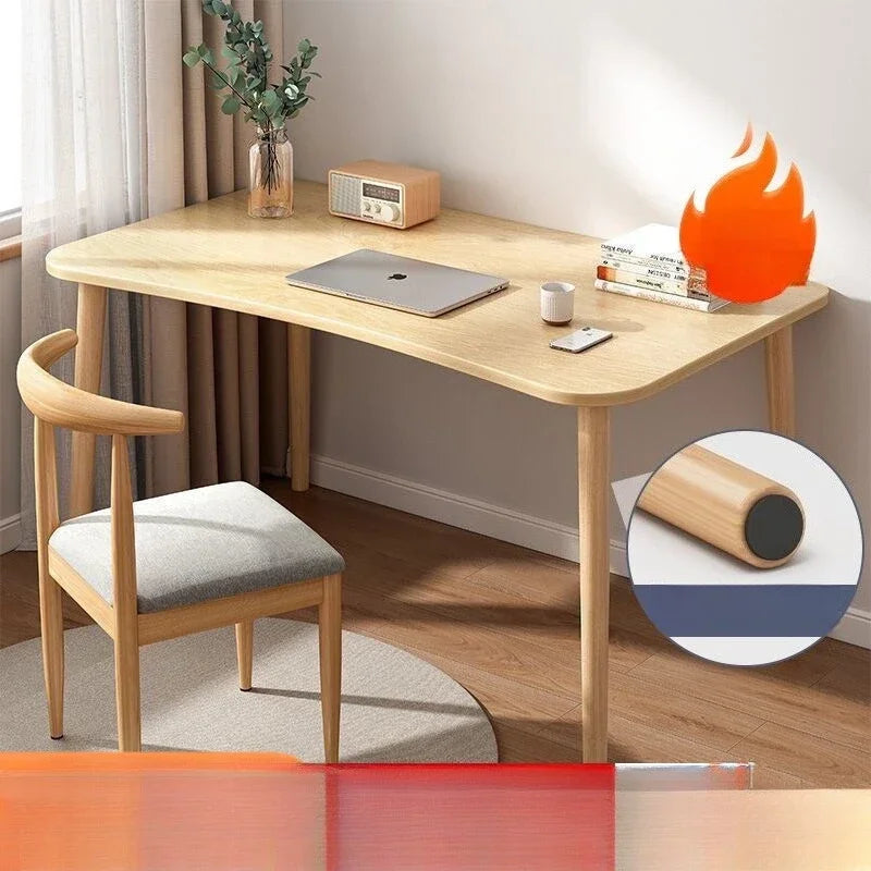 Escritorio de computadora ligero para estudiante, hogar, alquiler, dormitorio, escritorio, habitación, casa de alquiler simple, escritura, mesa de oficina, muebles de oficina