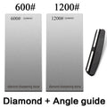 120/600/1500/3000 set Diamond sharpening stone base kitchen whetstone blade sharp bar Apex edge musat knife sharper flakes board