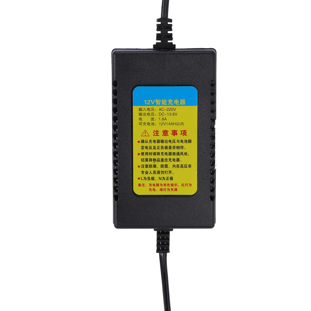 Cargador de batería inteligente de 12 V y 1,8 A, accesorios para pulverizador eléctrico, CN 220 V