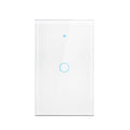 Funciona con interruptor inteligente Tuya WiFi. Funciona con Alexa con/sin cable neutro. Interruptor sensor táctil de pared RF433 inalámbrico.