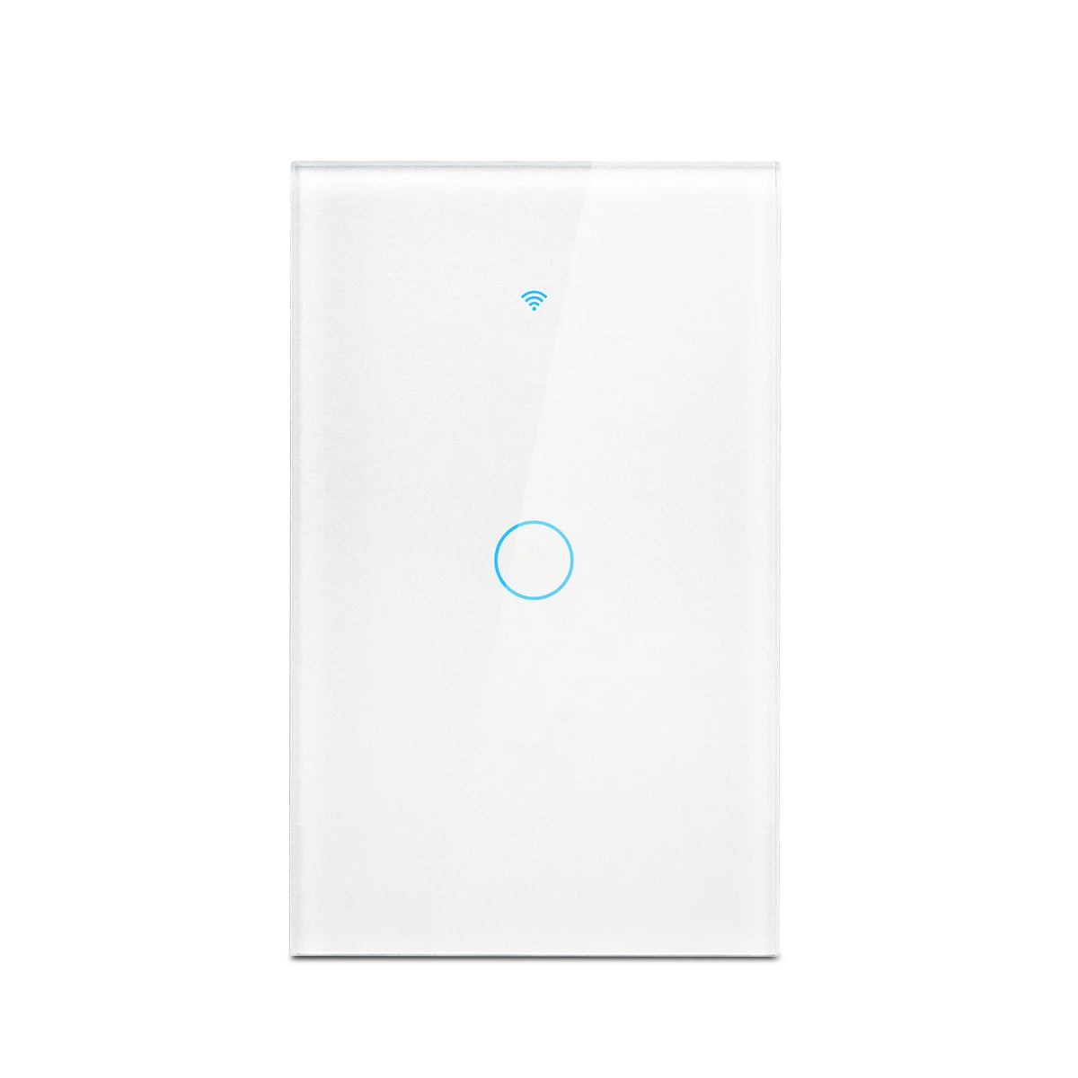 Funciona con interruptor inteligente Tuya WiFi. Funciona con Alexa con/sin cable neutro. Interruptor sensor táctil de pared RF433 inalámbrico.