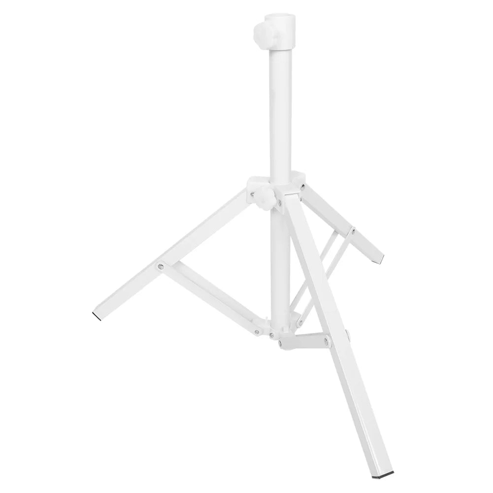Soporte para sombrilla de jardín, trípode de hierro plegable, base de soporte para sombrilla de playa, jardín, camping, pesca