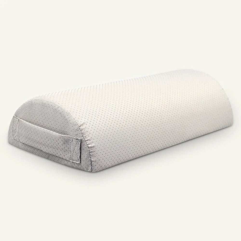 Almohada semicilíndrica, reposapiés de oficina, masajeador de pies, almohada de sujeción para piernas, taburete ergonómico para pies