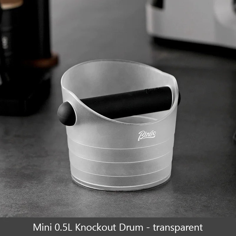 Bincoo Coffee Knock Box Espresso Grounds Container Anti Slip Espresso Dump Bin Grind Beveled Barista Goods Cafe Bar Accessories