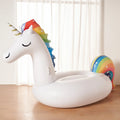 Camebust Hinchable Flotante Piscina Flotadores Unicornio Jinete Animal Flotadores Piscina Tumbona de Agua Decoración de Fiesta
