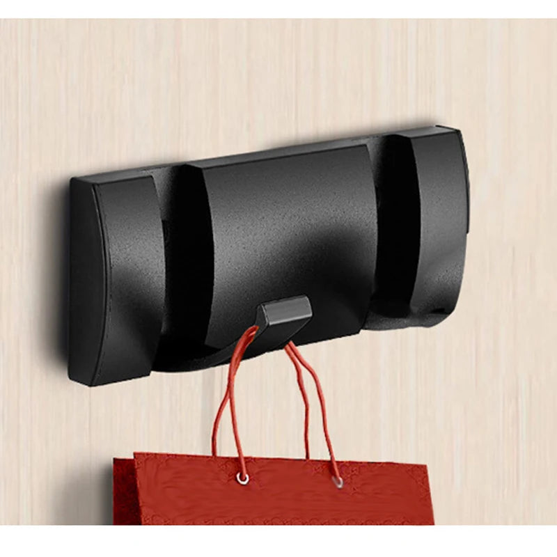 Coat Rack Wall Mount - Modern, Metal Wall Coat Rack Sturdy Wall Hook Rack Rail for Hanging Coat, Jacket, Clothes, Hat