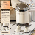 Bote de basura con sensor sin contacto de acero inoxidable, cubo de basura de gran capacidad para cocina, baño, dormitorio, sala de estar, hogar