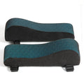 2Pcs Soft Comfortable Memory Gel Armrest Pads Elbow Pillow Resilient Foam Ergonomic Hand Rest for Office Car Game Chair