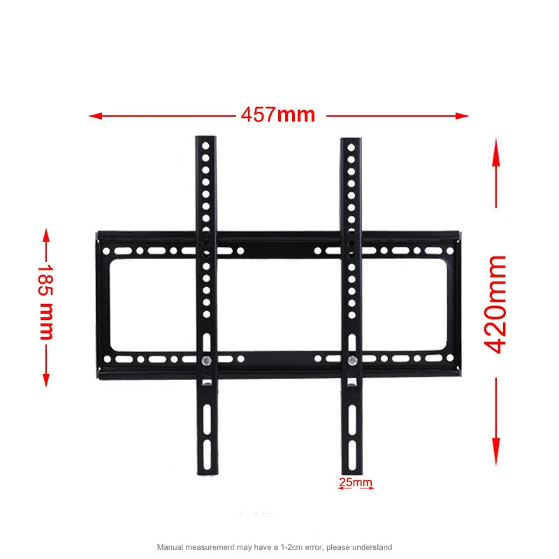 Soporte de pared universal para TV de 26 a 63 pulgadas, soporte de monitor ajustable de perfil bajo para TV, montaje en pared plano para monitor LCD LED