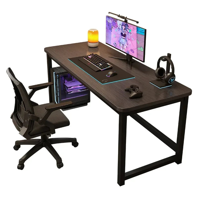 Escritorio de computadora ergonómico, escritorio gaming, mesa de oficina de altura ajustable, escritorio de estudio que ahorra espacio, para habitaciones pequeñas, escritorios para el hogar, muebles