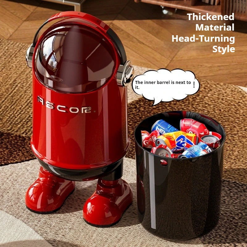 Bote de basura con sensor sin contacto de acero inoxidable, cubo de basura de gran capacidad para cocina, baño, dormitorio, sala de estar, hogar