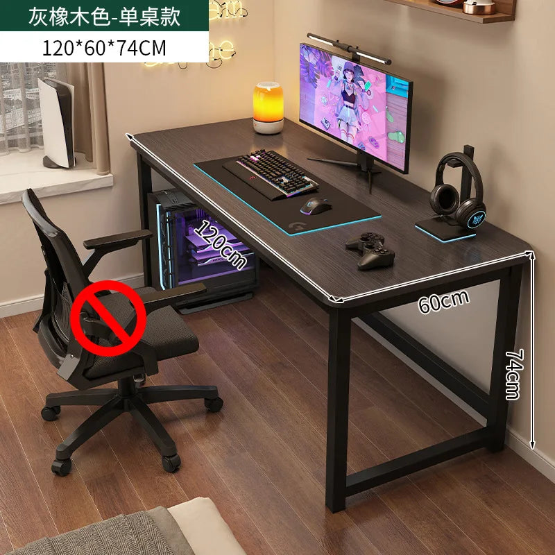 Escritorio de computadora ergonómico, escritorio de juegos, plegable, altura ajustable, mesa de estudio para oficina, ahorro de espacio, en forma de L, muebles para habitaciones pequeñas