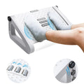 Reposapiés Ergonómico para Debajo del Escritorio con Rodillos de Masaje, Reposapiés para Escritorio, Alivio del Dolor para el Trabajo en Casa y Oficina