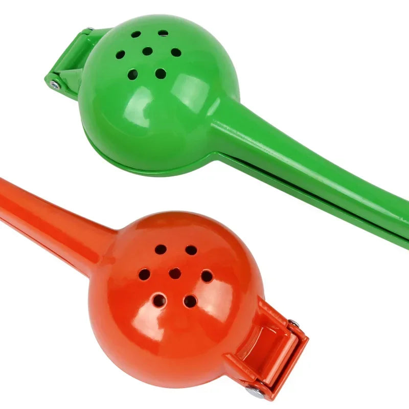 Exprimidor manual de limones de aleación de aluminio, exprimidor de naranjas a mano, mini exprimidor doméstico, clip para limones, prácticos utensilios de cocina