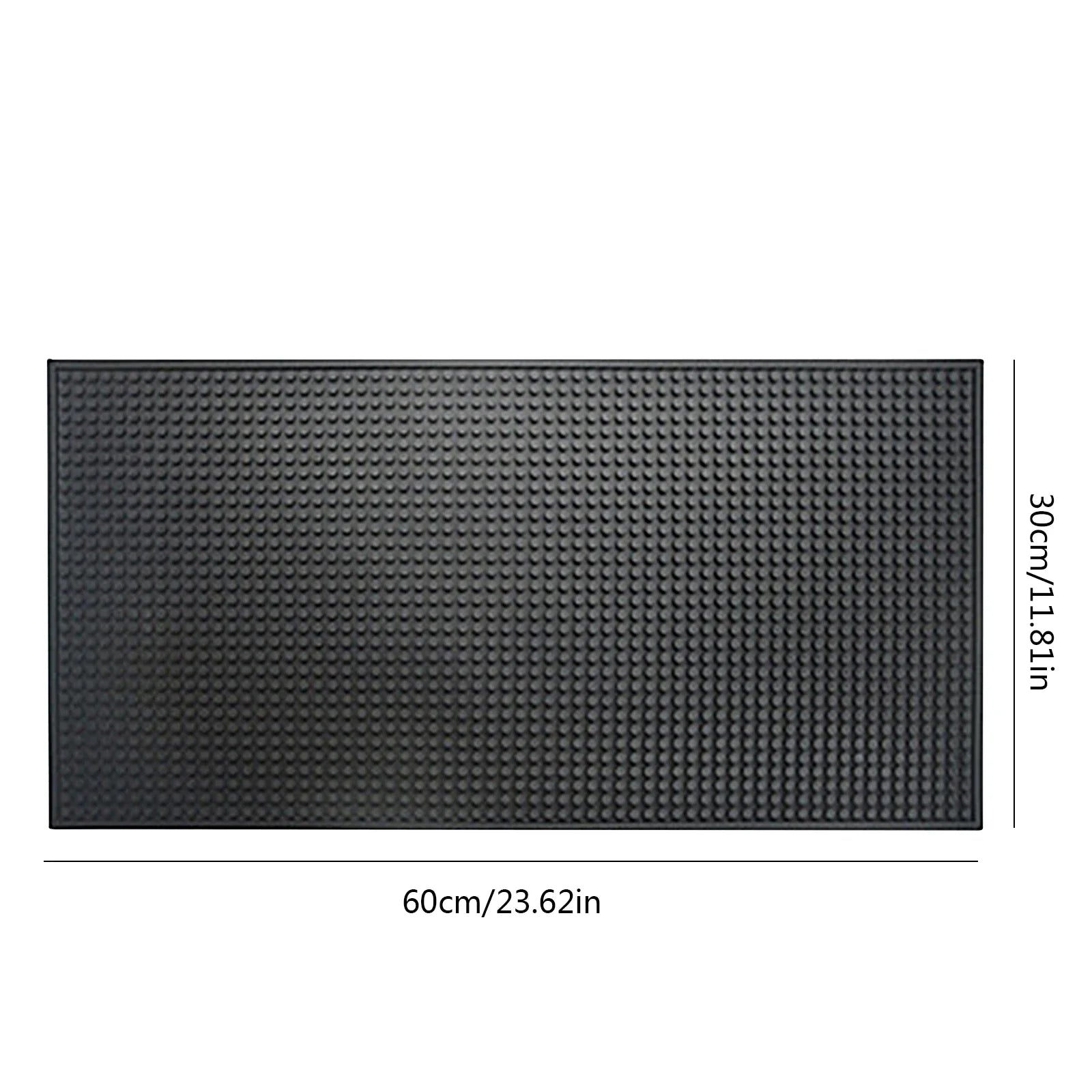 Bar Mat Rubber Anti-slip PVC Coffee Bar Mats Cup Mat Waterproof Heat Resistant Coffee Maker Countertop for Home Bar Accessories