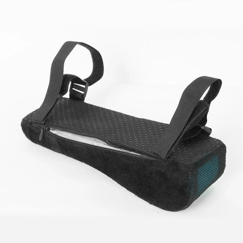 2Pcs Soft Comfortable Memory Gel Armrest Pads Elbow Pillow Resilient Foam Ergonomic Hand Rest for Office Car Game Chair
