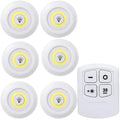 Dimmable LED Under Cabinet Light with Remote Control Battery Operated LED Closets Lights Wardrobe Bathroom lighting Night Light