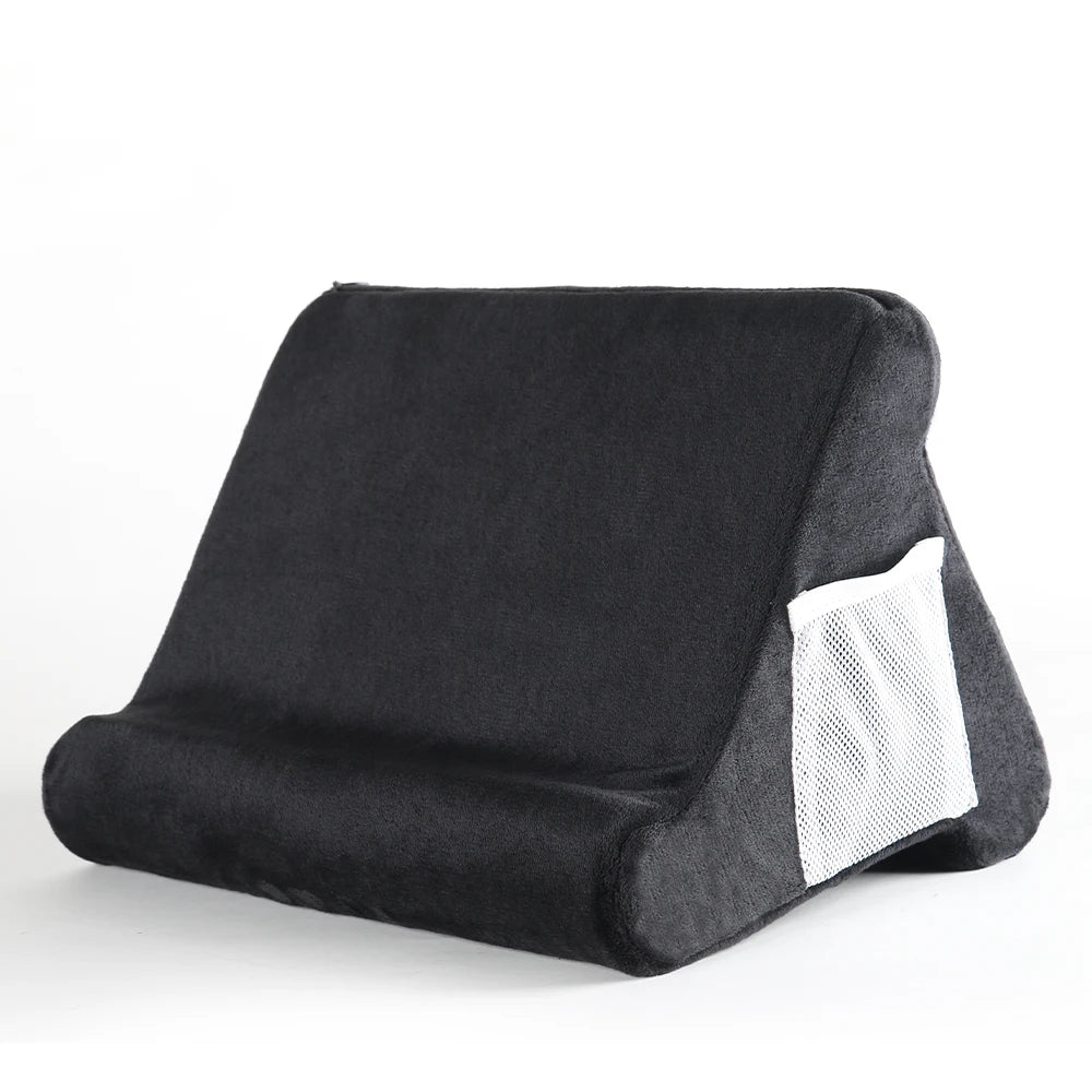 Soporte de almohada de esponja multifuncional para tabletas, para leer libros, soporte de escritorio para tabletas