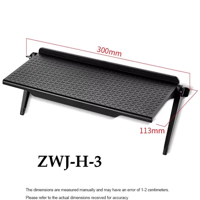 Adjustable TV Screen Top Shelf Display Shelf Computer Monitor Riser Desktop Stand TV Rack TV Top Monitors Simple Bracket
