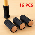 16Pcs Chair Legs Socks Knitted Furniture Feet Floor Protectors Anti-slip Pads Silent Thicken Table Chair Leg Socks Covers