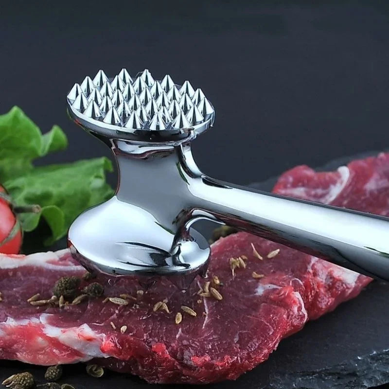 1pc Double Sided Steak Meat Hammer Beef Hammer Household Meat Hammer Tendon Breaker Patting Pork Chops Meat Hammer Kitchen Tools