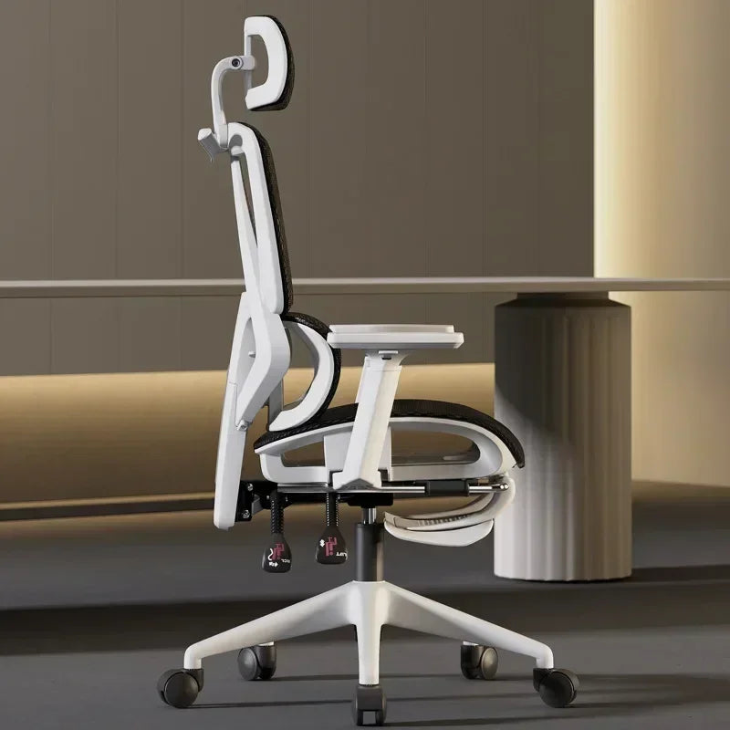 Sillas de estudio ergonómicas cómodas Silla de oficina para el hogar Ajustable para sedentarismo sin cansancio Silla de oficina Suministros para el hogar y la oficina