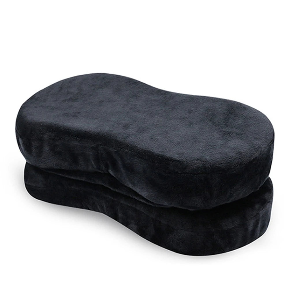 2 almohadillas de reposabrazos de espuma viscoelástica para silla de oficina, cojín de apoyo para codo para alivio de presión en el brazo