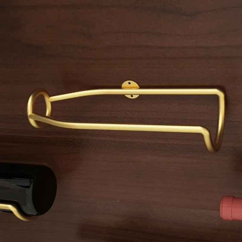 Soporte de pared para vinos, accesorios para bodega de vino, estante de almacenamiento de cerveza y champán, exhibición de metal de hierro, estante de soporte JJ001